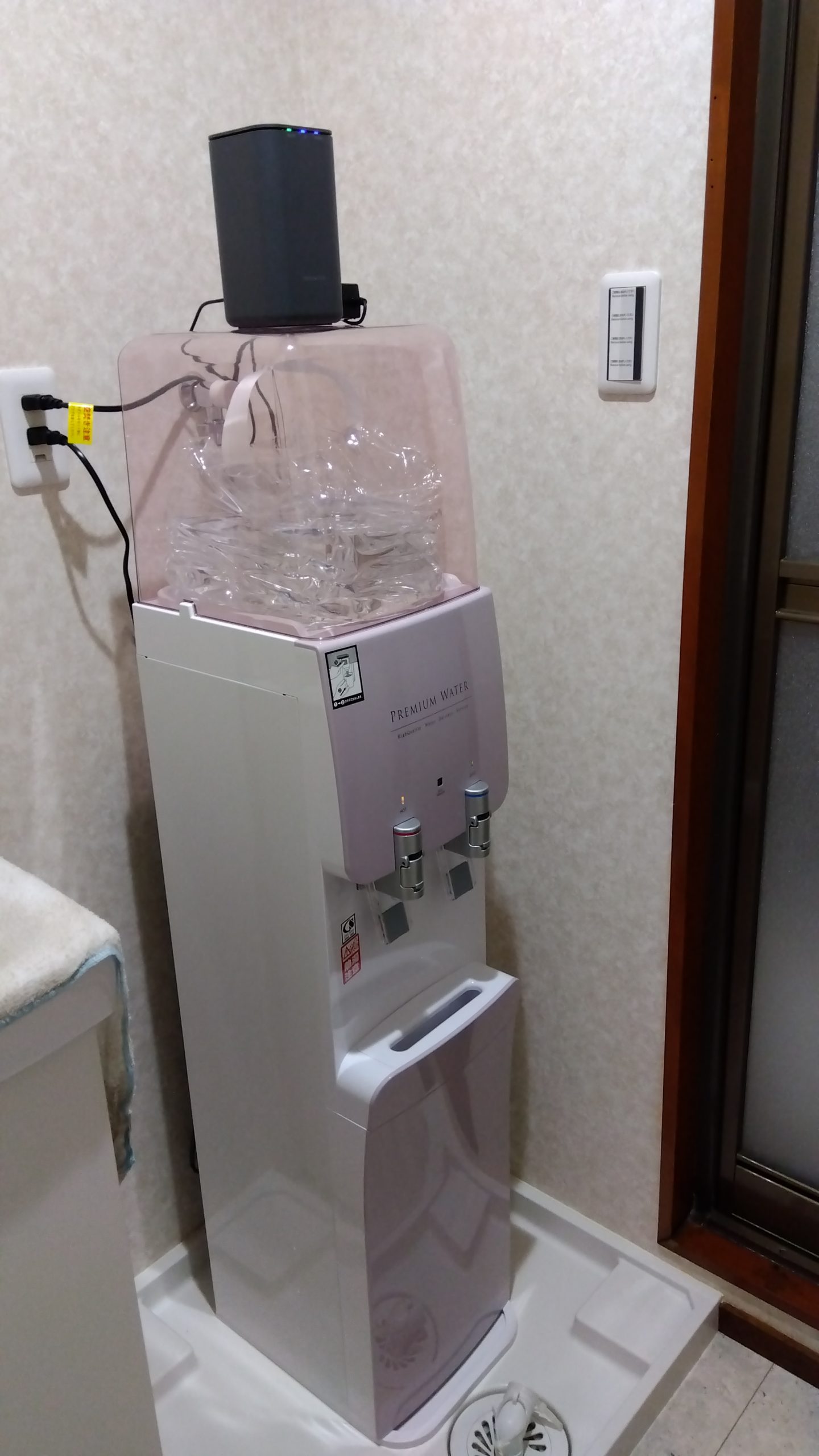 無料WIFIとウォーターサーバー