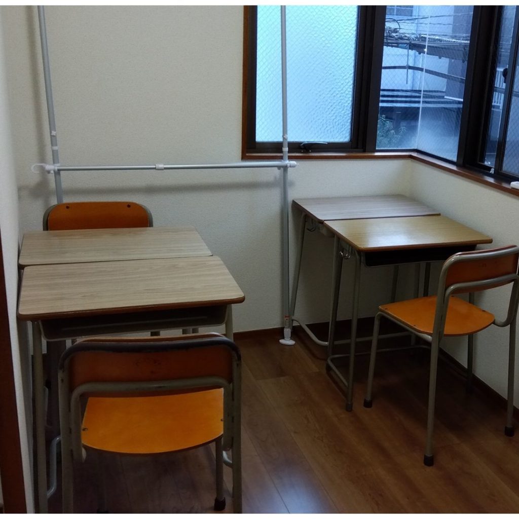 あきよし学院のC教室の配置